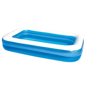 Image of Charles Bentley Bestway Children s Kids Family Rectangular Inflatable Paddling Pool