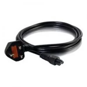 Image of C2G 0.5m UK Laptop Power Cord (BS 1363 to IEC 60320 C5)