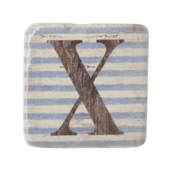 Image of Letter X Coasters By Heaven Sends