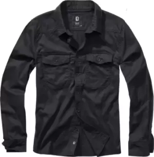 Image of Brandit Flanell Shirt, black, Size 6XL, black, Size 6XL
