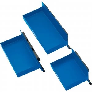 Image of Draper 3 Piece Magnetic Tool and Parts Tray Set