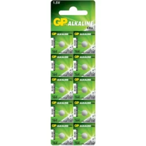 Image of GP GPPBA164F004 L621 (LR620) Alkaline Button Cell (pack 10)