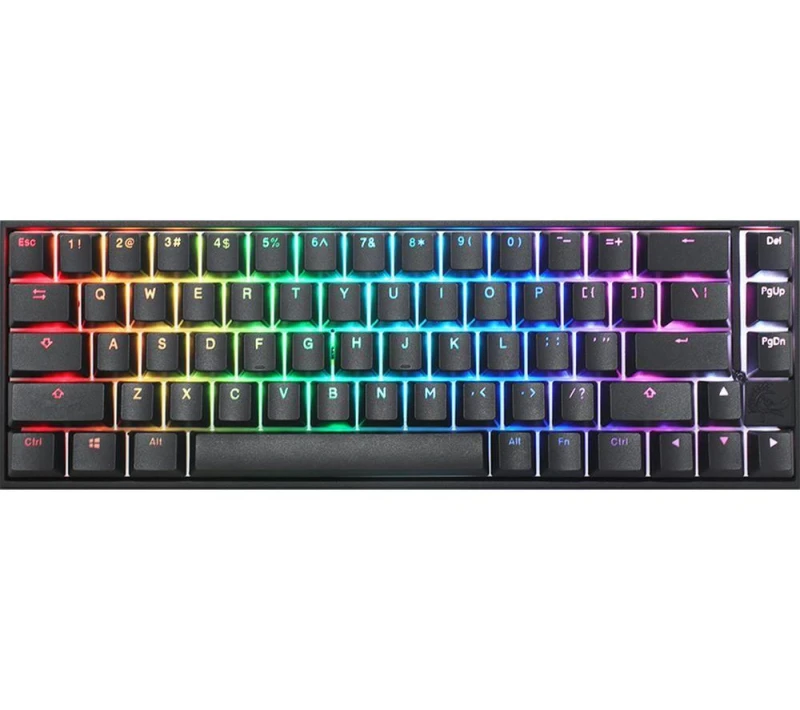 Image of DuckY Mecha Pro SF Mechanical Gaming Keyboard - Black 4711394393154