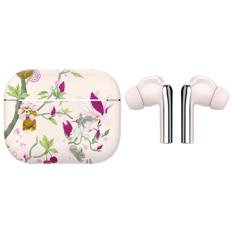 Image of VQ Skylark Wireless Bluetooth Earbuds - Cath Kidston Story Tree, Cream,Patterned 5060706036746