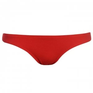 Image of Firetrap Blackseal Crop Bikini Briefs - Red