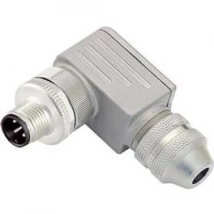 Image of Binder 99 1429 824 04 Series 713 Sensor Actuator Plug Connector M12 Screw Closure Angled