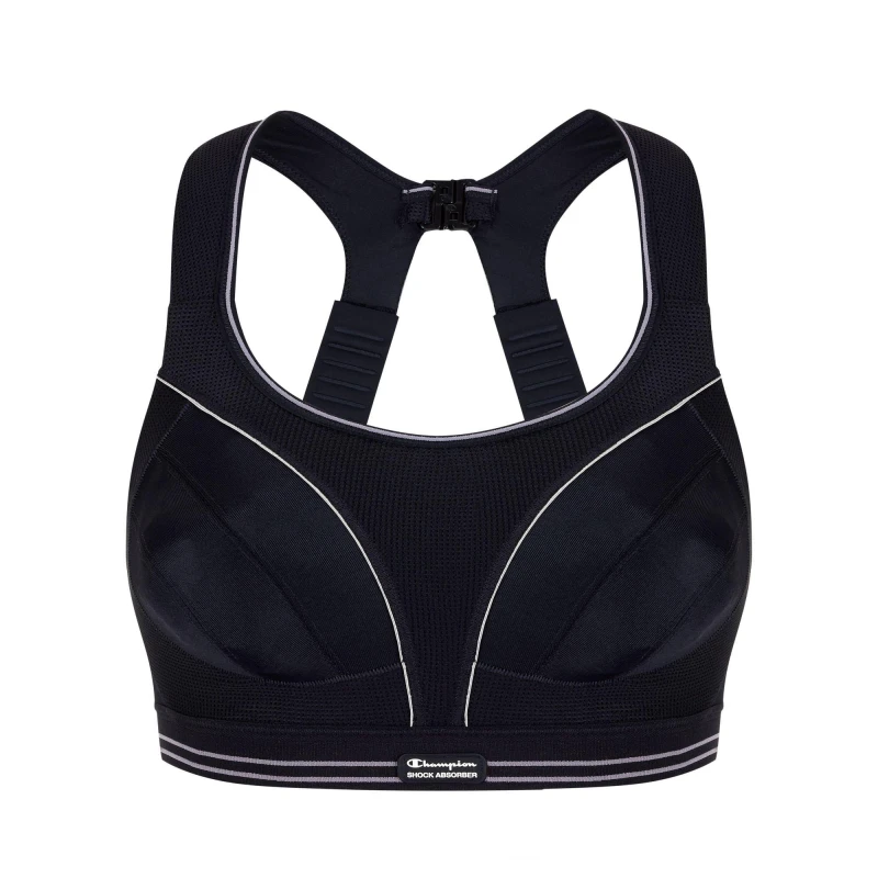 Image of Shock Absorber Ultimate Run Bra Black female 34D
