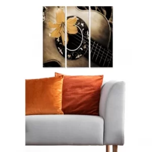 Image of MDF2306176 Multicolor Decorative MDF Painting (3 Pieces)