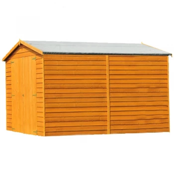 Image of Shire Overlap Apex Shed - 8ft x 12ft (2390mm x 3590mm)