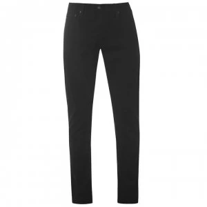 Image of AG Jeans Grad Straight Jeans - Super Black