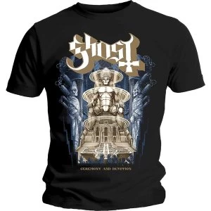 Image of Ghost - Ceremony & Devotion Unisex Medium T-Shirt - Black