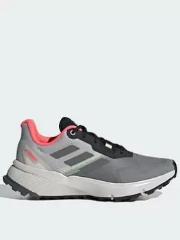 Image of adidas Terrex Soulstride W, Grey/Red, Size 6, Women