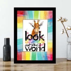 Image of SC0625774523 Multicolor Decorative Framed MDF Painting