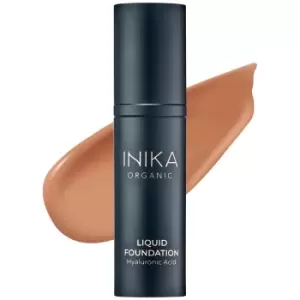 Image of INIKA Organic Liquid Foundation 30ml (Various Shades) - Tan