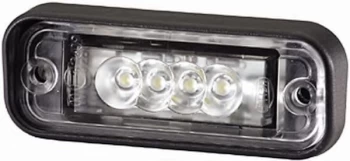 Image of Side & Rear Licence plate Lamp 2KA010278-311 by Hella Upper
