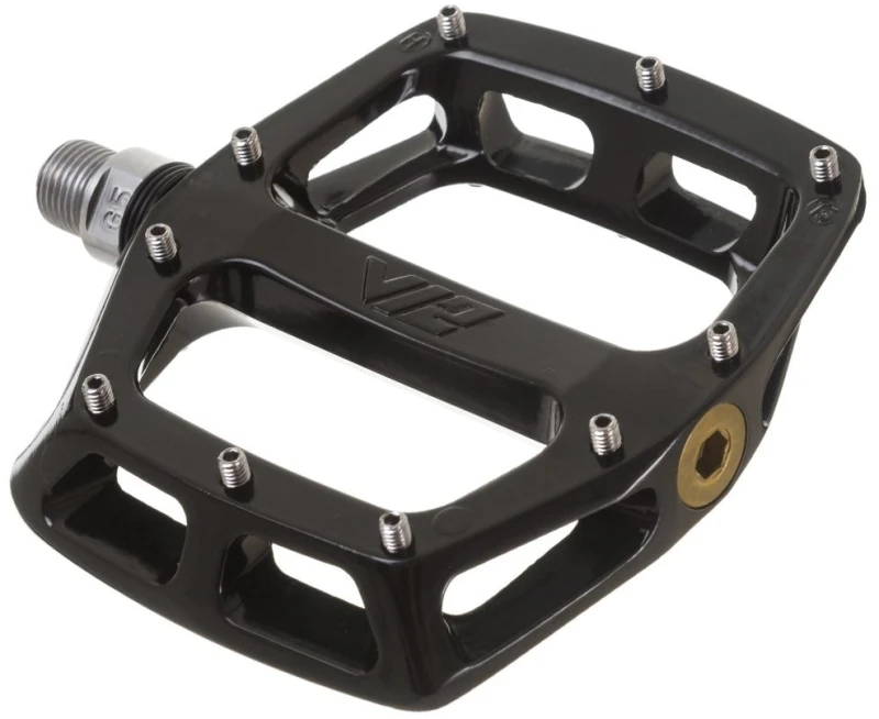 Image of DMR V12 Mag Pedals 95MM X 100MM Black - Cycles UK