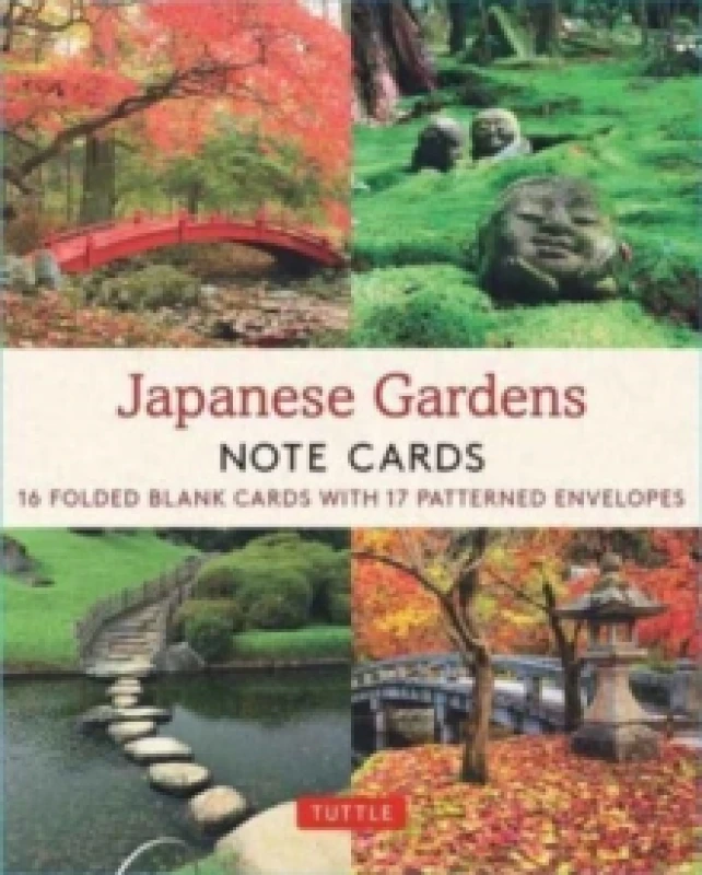 Image of Japanese Gardens, 16 Note Cards. Miscellaneous print. By Tuttle Studio Books