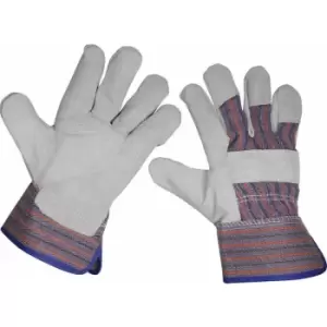 Image of Loops - 6 pairs General Purpose Riggers Gloves - Strong Stitching - Hand Protection