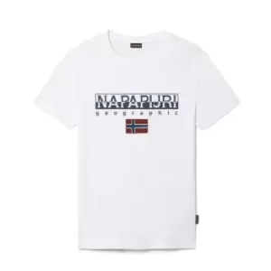 Image of Napapijri S-Ayas T Shirt - White