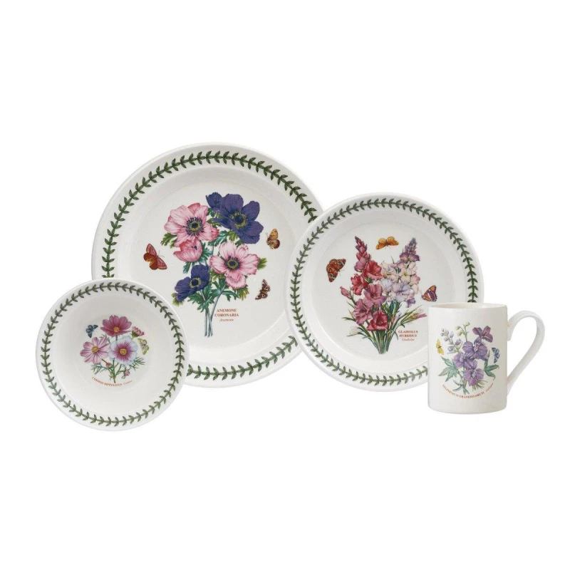 Image of Portmeirion Botanic Garden 4 Piece Place Setting, Multi BGC79384