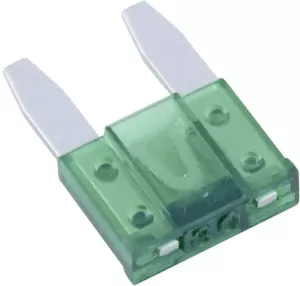 Image of Mini blade type fuse 30 A Green MTA 341633 535015