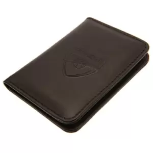 Image of Arsenal FC Executive Crest Card Holder (One Size) (Black)