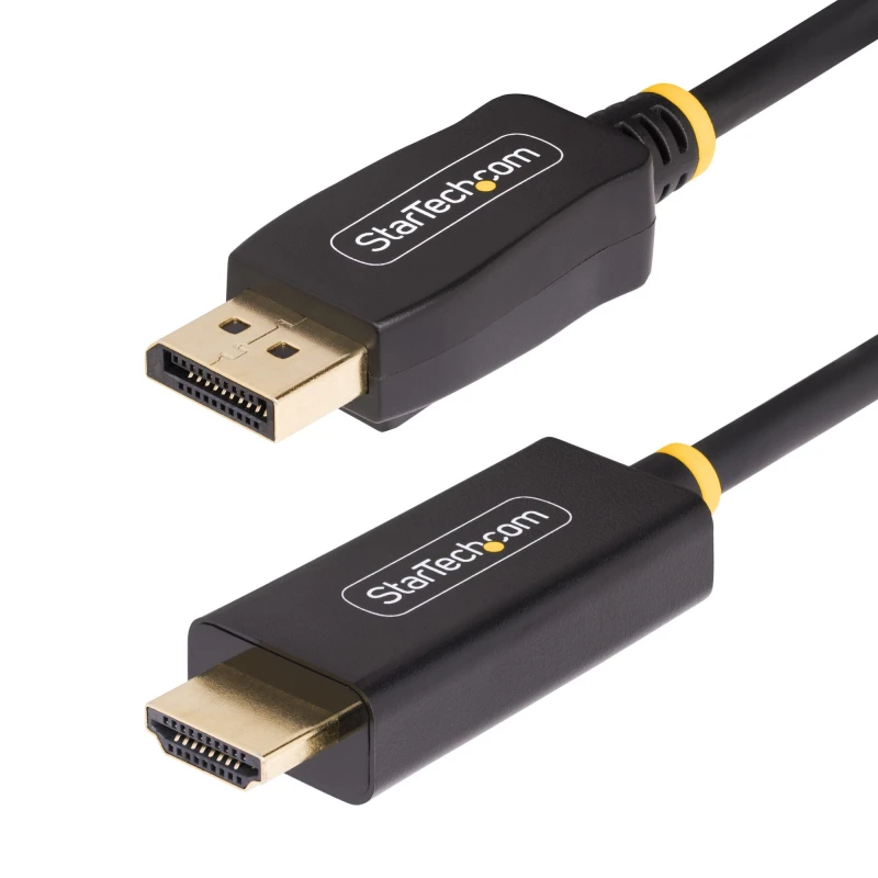 Image of StarTech.com DP to HDMI Adapter Cable, 4K 3m 10F-DP-HDMI-4K60-HDR