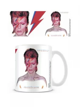 Image of David Bowie Aladdin Sane Coffee Mug