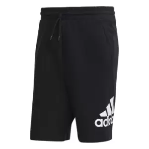 Image of adidas Big Logo French Terry Shorts Mens - Black
