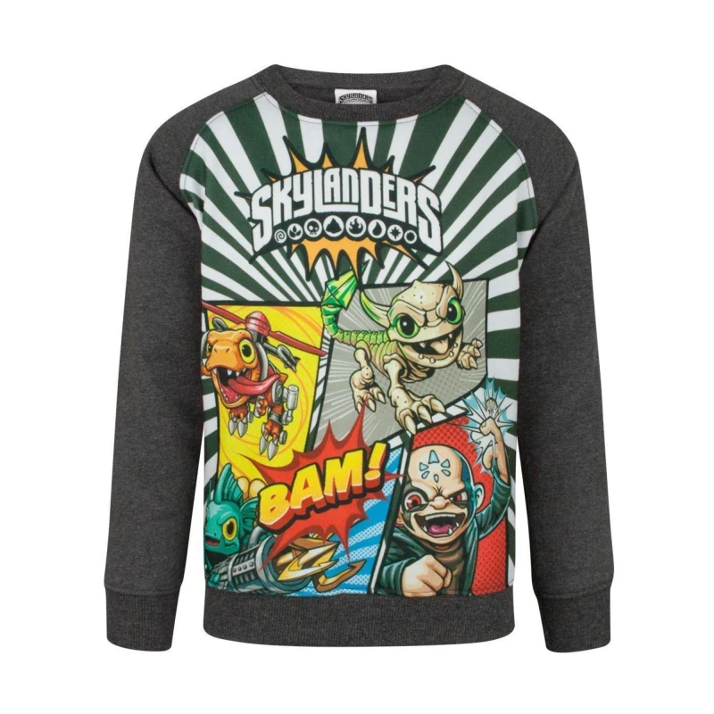 Image of Skylanders Sweatshirt Grey male