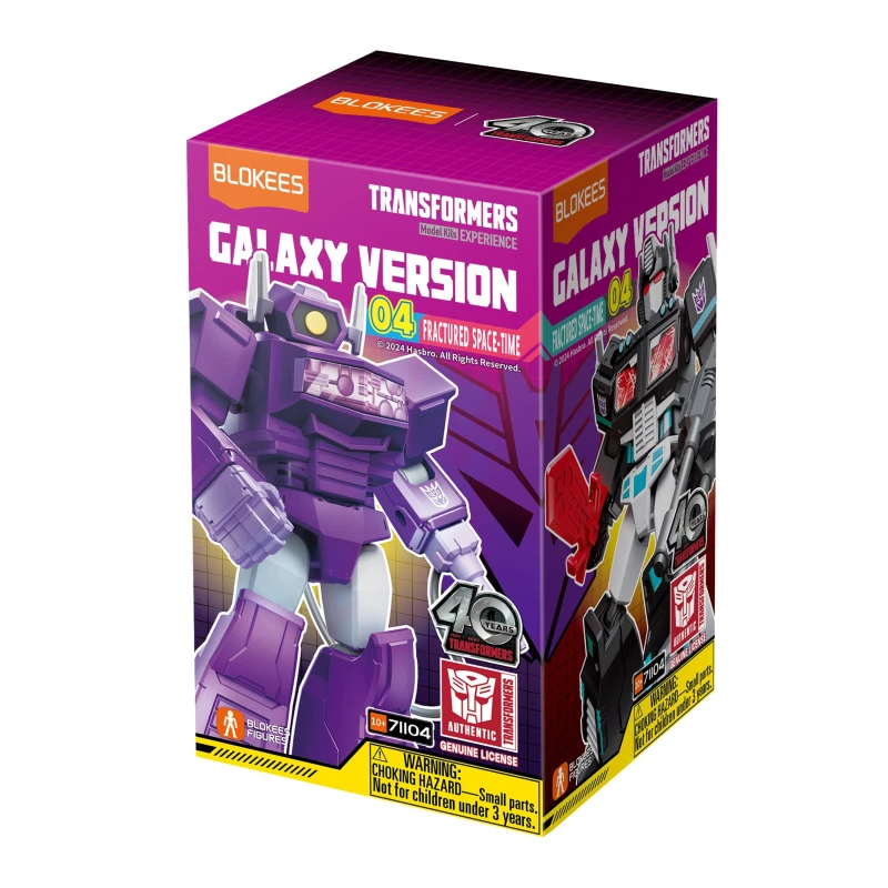 Image of Blokees Transformers Galaxy 04 Fractured Space-Time (Single Box) GV 04 unisex One Size