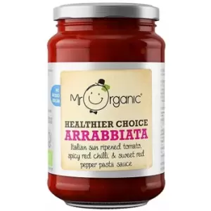 Image of Mr Organic Chilli Arrabiata Pasta Sauce - 350g x 6 - 704937