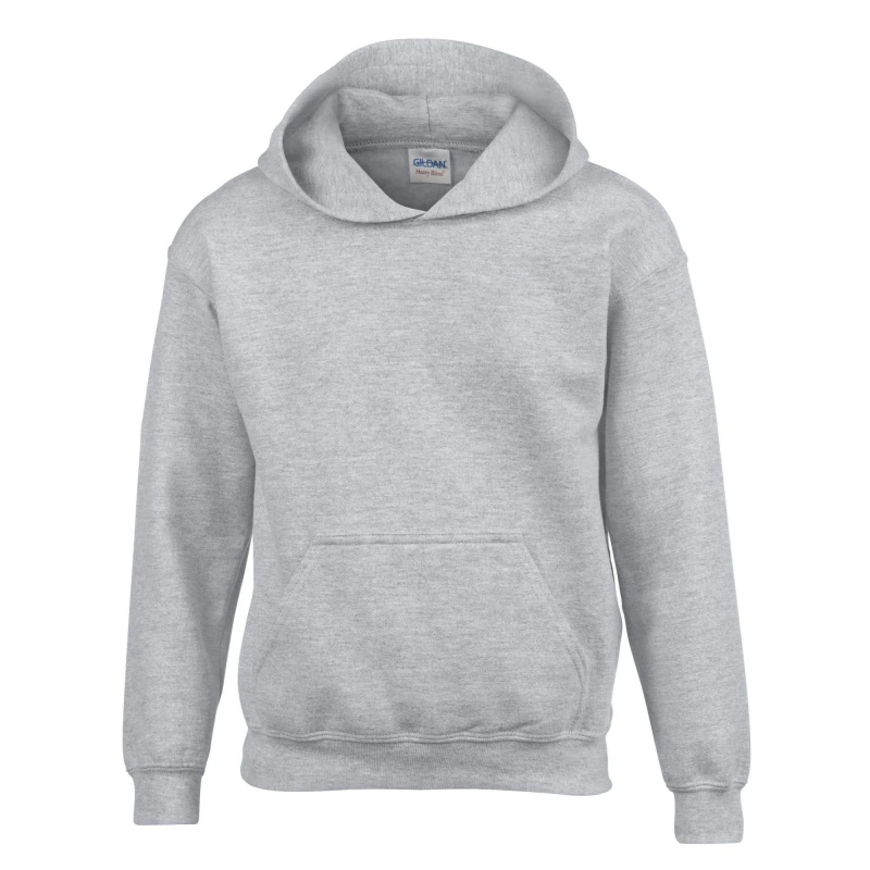 Image of Gildan GD57B boys's Children's sweatshirt in Grey