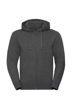 Image of Authentic Melange Zipped Hoodie