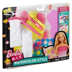 Image of Barbie D.I.Y. Watercolor Doll Styling Kit - Purple