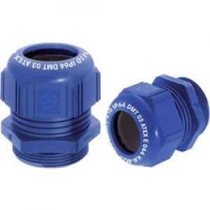 Image of Cable gland M16 Polyamide Blue RAL 5015