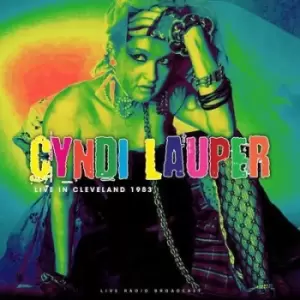 Image of Live in Cleveland 1983 Live Radio Broadcast by Cyndi Lauper Vinyl Album