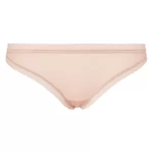 Image of Calvin Klein Bottoms Up Thong - Beige