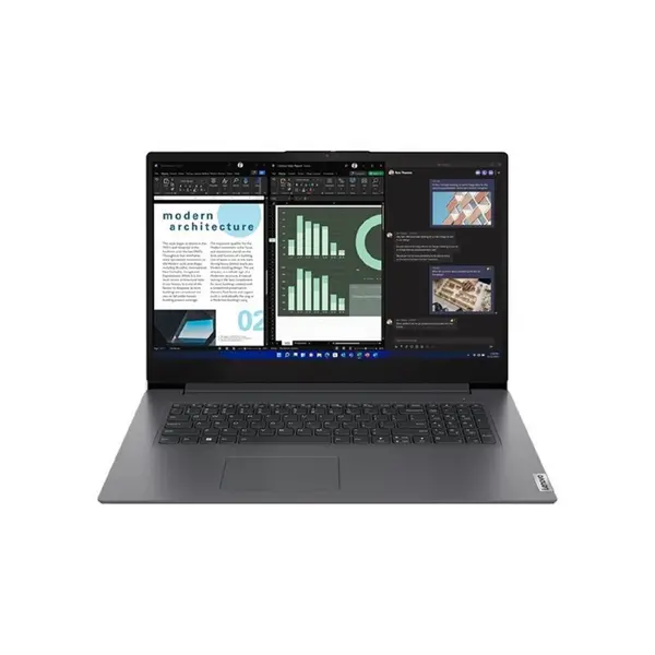 Image of Lenovo V17 G4 Intel Core i7-1355U 8GB RAM 512GB SSD Windows 11 Pro Laptop 83A20002UK Iron grey