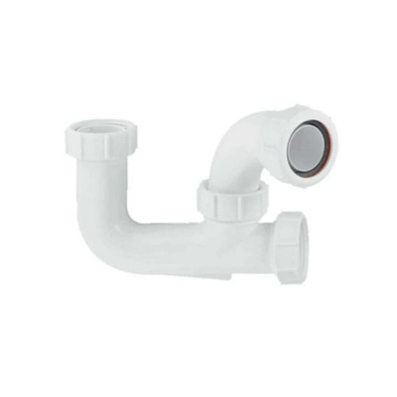Image of McAlpine L10 75mm Water Seal with 1.5" Multifit Outlet Bath Trap White