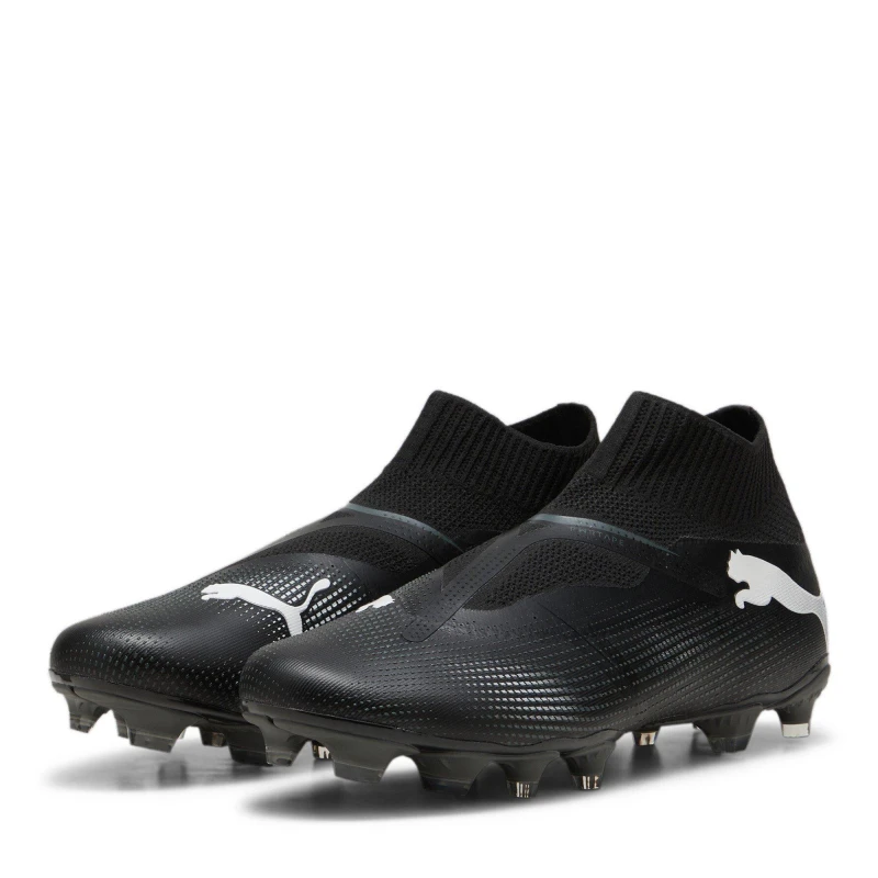 Image of Puma Future 7 Match+ Laceless Firm Ground Football Boots - Black 7.5