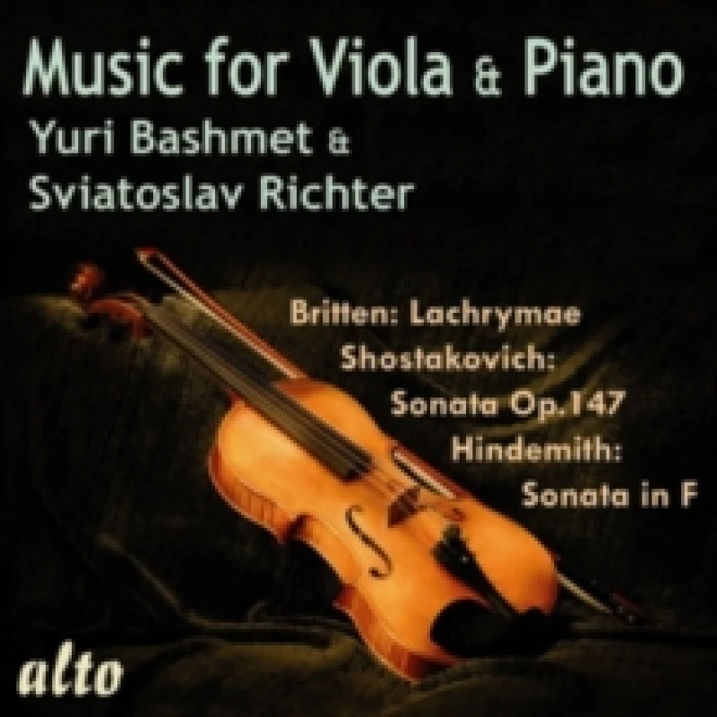 Image of Music for Viola & Piano CD / Album