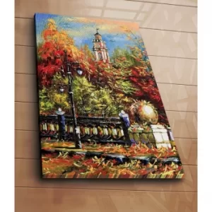 Image of 70100C-059 Multicolor Decorative Canvas Painting