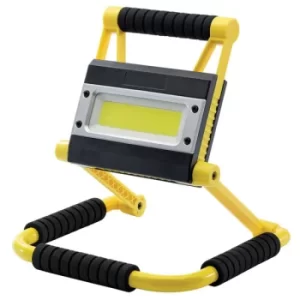 Image of Draper 99707 20W COB LED Rechargeable Folding WorkLight & PowerBan...