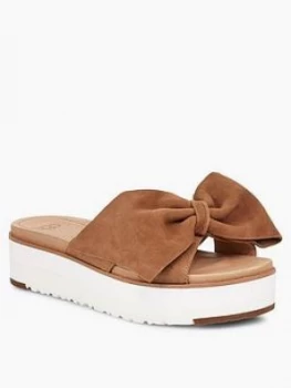 Image of UGG Ugg Joan Ii Flatform Sandal Chestnut Size 4 Women