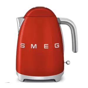 Image of Smeg KLF03RDUK 50s Retro Style 1.7L 3KW Jug Kettle - Red