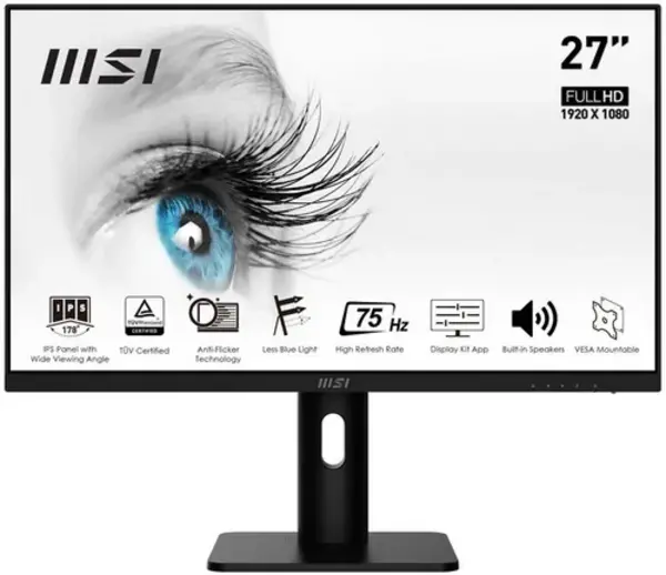 Image of MSI PRO 27" MP273P Widescreen Full HD IPS LED Monitor