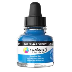 Image of Daler-Rowney System3 Ink 29.5ml Coeruleum Hue