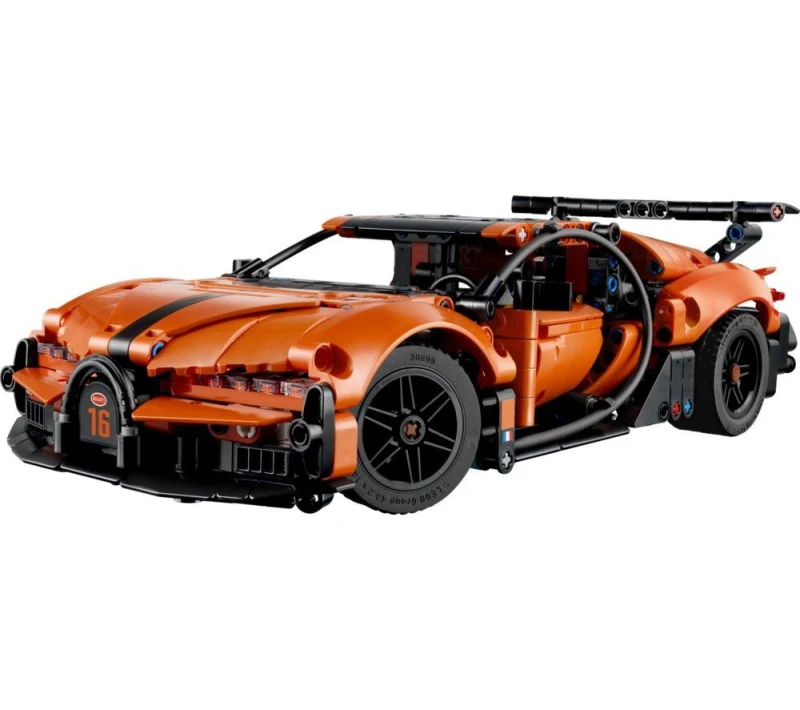 Image of LEGO Technic 42222 Bugatti Chiron Pur Sport Hypercar Set 5702018067505