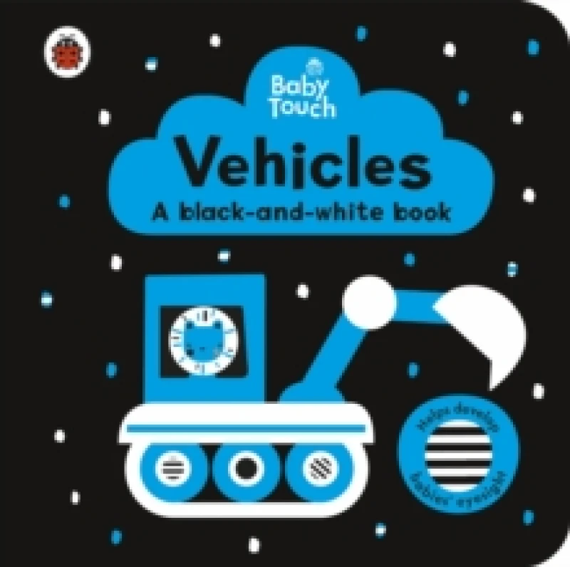 Image of Ladybird Baby Touch: Vehicles: a black-and-white book Multi unisex